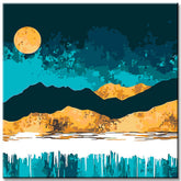 Painting by Numbers Flood At Night